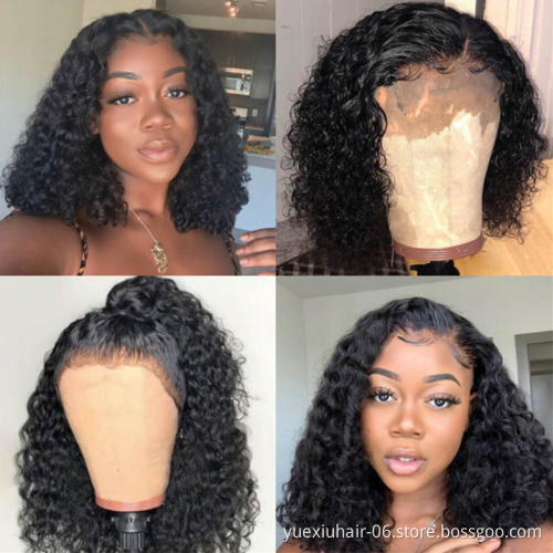 Cheap wholesale new arrive 4x4 closure bob wigs 100% human hair, Raw Brazilian hair bob lace front wigs